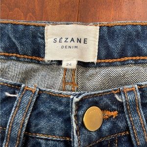 SÉZANE 1967 Brut Sexy Raw Hem High Waist Jeans Size 24